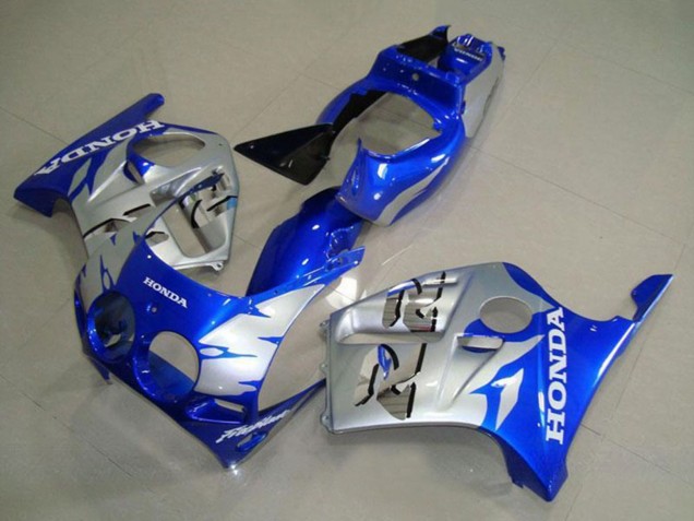 1988-1989 Honda CBR250RR MC19 Motorcycle Fairings - Silver Blue Canada