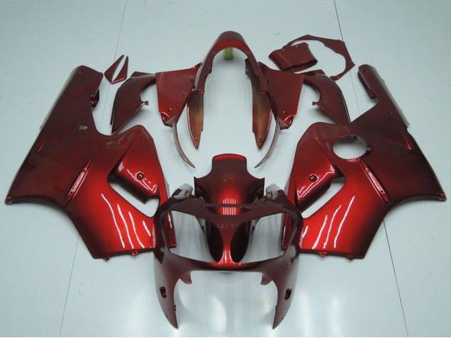 2000-2001 Kawasaki ZX12R Motorcycle Fairing - Candy Red Canada