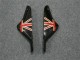 2000-2002 Kawasaki ZX6R Motorcycle Fairings - White Red Yellow Green Glossy Black Star EuroBet Canada