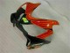2001-2003 Honda CBR600 F4i Motorcycle Fairings - Yellow Orange Glossy Black Rossi 46 Canada