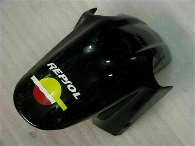 2001-2003 Honda CBR600 F4i Motorcycle Fairings - Yellow Orange Glossy Black Rossi 46 Canada