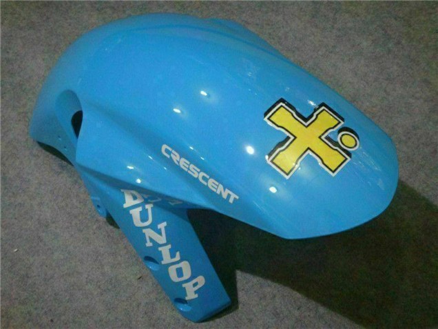 2003-2004 Suzuki GSXR 1000 Motorcycle Fairings - Blue White Yellow Rizla Canada