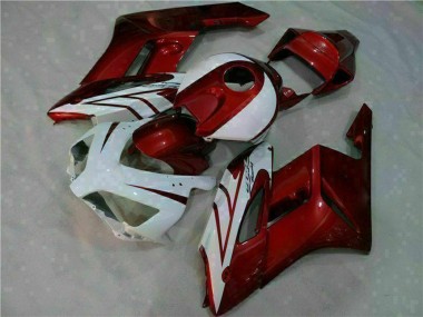 2004-2005 Honda CBR1000RR Motorcycle Fairings - White Red Black Canada