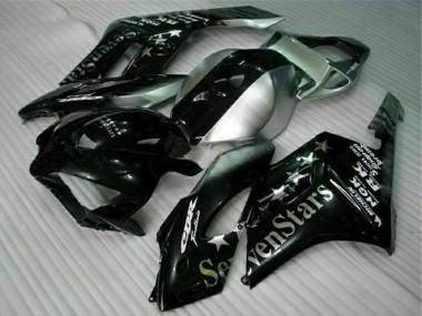 2004-2005 Honda CBR1000RR Motorcycle Fairings - Silver Glossy Black SevenStars Canada