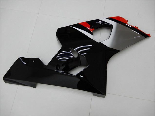2004-2005 Suzuki GSXR 600/750 Motorcycle Fairings - Red Silver Black Canada
