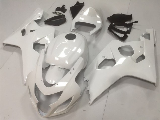 2004-2005 Suzuki GSXR 600/750 Motorcycle Fairings - Glossy White Canada