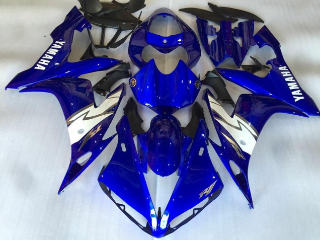 2004-2006 Yamaha YZF R1 Motorcycle Fairings - Blue White Canada