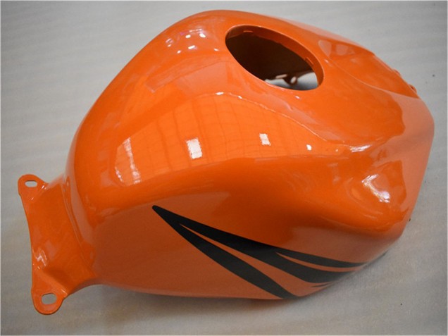2005-2006 Honda CBR600RR Motorcycle Fairing - Orange Black Flame Canada