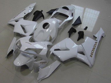 2005-2006 Honda CBR600RR Motorcycle Fairings - White Canada