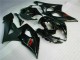 2005-2006 Suzuki GSXR 1000 Motorcycle Fairing - Glossy Black Matte Black Red Canada