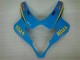 2005-2006 Suzuki GSXR 1000 Motorcycle Fairings - Blue Gold Black Rizla Canada