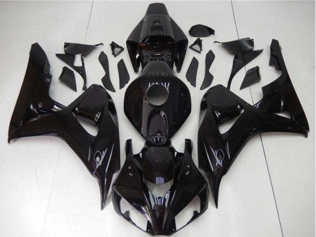 2006-2007 Honda CBR1000RR Motorcycle Fairings - Glossy Black Canada
