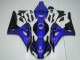 2006-2007 Honda CBR1000RR Motorcycle Fairing Kits - Blue Glossy Black Canada