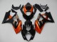 2007-2008 Suzuki GSXR 1000 Motorcycle Fairing - Orange Black Canada