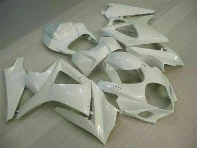 2007-2008 Suzuki GSXR 1000 Motorcycle Fairings - White Canada