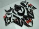 2007-2008 Suzuki GSXR 1000 Motorcycle Fairings - Glossy Black Red White Canada