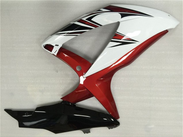 2008-2010 Suzuki GSXR 600/750 Motorcycle Fairings - White Red Glossy Black Canada