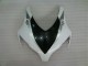 2008-2011 Honda CBR1000RR Motorcycle Fairings Kits - White Glossy Black Canada
