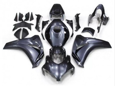2008-2011 Honda CBR1000RR Motorcycle Fairing Kits - Grey Glossy Black Canada