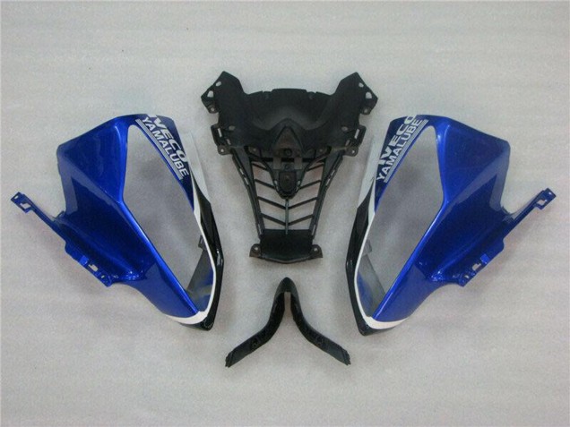 2008-2016 Yamaha YZF R6 Motorcycle Fairings - White Blue Black ENEOS Semakin Didepan Canada