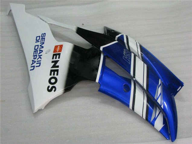 2008-2016 Yamaha YZF R6 Motorcycle Fairings - White Blue Black ENEOS Semakin Didepan Canada