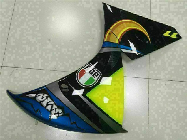 2009-2011 Yamaha YZF R1 Motorcycle Fairings - Blue Yellow Shark Canada