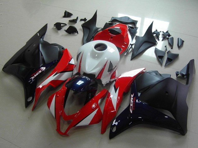 2009-2012 Honda CBR600RR Motorcycle Fairings - White Red Dark Blue Glossy Black Canada