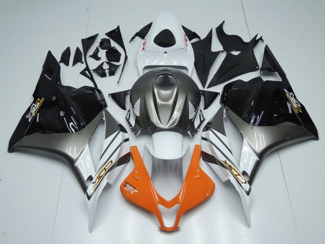 2009-2012 Honda CBR600RR Motorcycle Fairings - White Silver Orange Glossy Black Canada