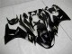 2009-2012 Kawasaki ZX6R Motorcycle Fairings - Glossy Black Gold Ninja Canada