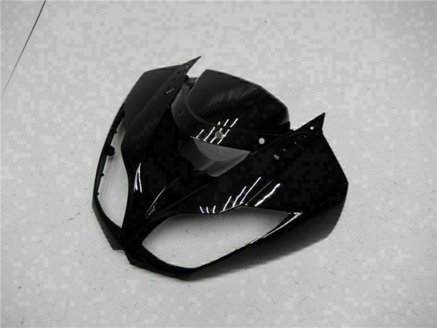 2009-2012 Kawasaki ZX6R Motorcycle Fairings - Glossy Black Gold Ninja Canada