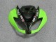 2009-2012 Kawasaki ZX6R Motorcycle Fairings - Green Glossy Black Elf Touch4 Bridgestone Canada
