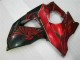 2009-2016 Suzuki GSXR 1000 Motorcycle Fairings - Red Glossy Black Canada