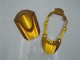 2009-2016 Suzuki GSXR 1000 Motorcycle Fairings - Gold Matte Black Canada