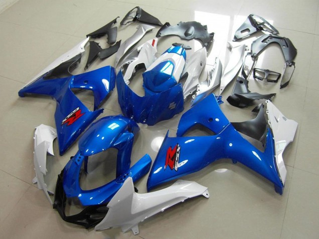 2009-2016 Suzuki GSXR 1000 Motorcycle Fairings - Blue White Black OEM Style Canada