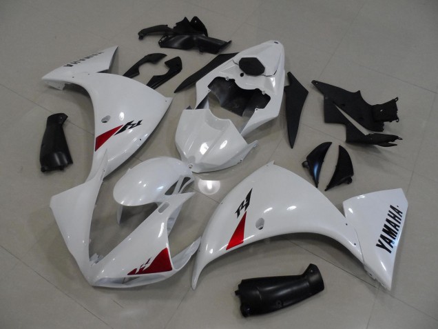 2012-2014 Yamaha YZF R1 Motorcycle Fairings - White Canada