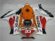 2012-2016 Honda CBR1000RR Motorcycle Fairing - White Orange Red Glossy Black HRC Repsol 93 Canada