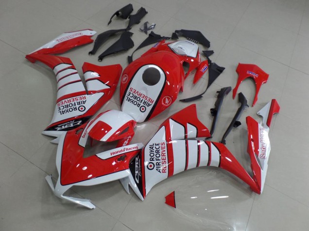 2012-2016 Honda CBR1000RR Motorcycle Fairings - White Red Wings Canada