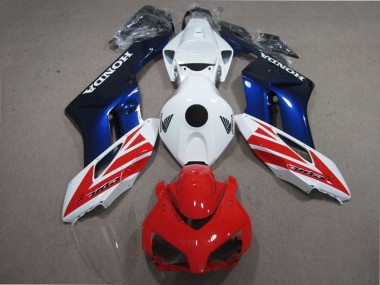 2004-2005 Honda CBR1000RR Motorcycle Fairing Kits - White Red Blue Canada