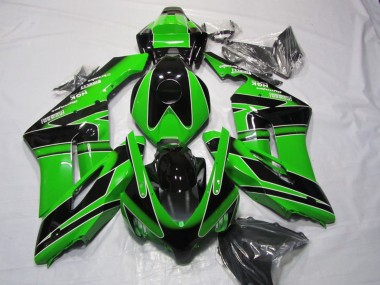 2004-2005 Honda CBR1000RR Motorcycle Fairing - Green Glossy Black Canada