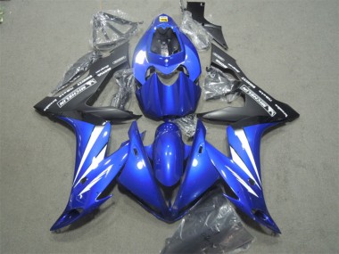 2004-2005 Honda CBR1000RR Motorcycle Fairings - Blue White Matte Black Canada