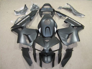 2005-2006 Honda CBR600RR Motorcycle Fairings Kits - Matte Black Canada