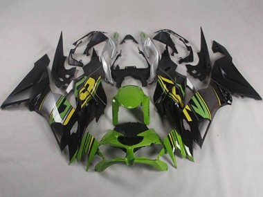 2019-2022 Kawasaki ZX6R Motorcycle Fairings - Green Yellow Silver Matte Black Canada