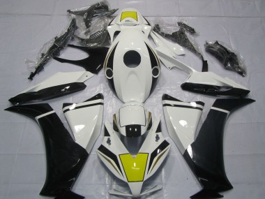 2012-2016 Honda CBR1000RR Motorcycle Fairing - White Yellow Glossy Black Canada