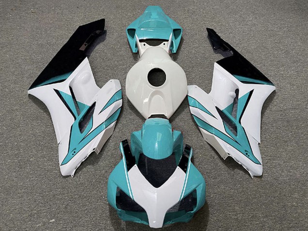2004-2005 Honda CBR1000RR Motorcycle Fairings - White Cyan Blue Glossy Black Canada