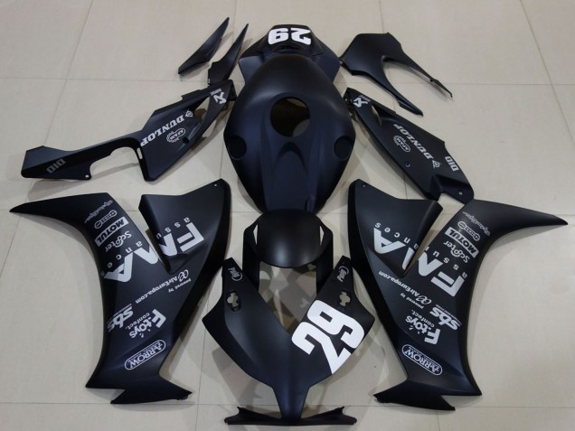2012-2016 Honda CBR1000RR Motorcycle Fairings - Matte Dark Blue FMA 29 Canada