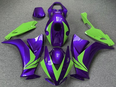 2012-2016 Honda CBR1000RR Motorcycle Fairings - Purple Green Canada