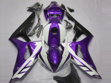 2006-2007 Honda CBR1000RR Motorcycle Fairings - Purple White Matte Black Canada