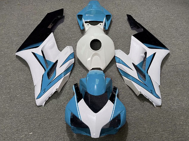 2004-2005 Honda CBR1000RR Motorcycle Fairings - Light Blue White Glossy Black Canada