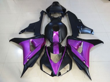 2006-2007 Honda CBR1000RR Motorcycle Fairings - Purple Matte Dark Blue Canada