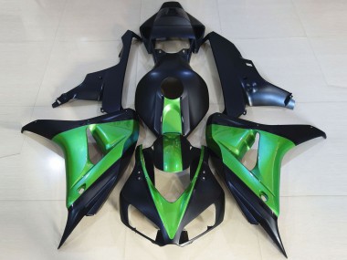 2006-2007 Honda CBR1000RR Motorcycle Fairings - Green Matte Dark Blue Canada